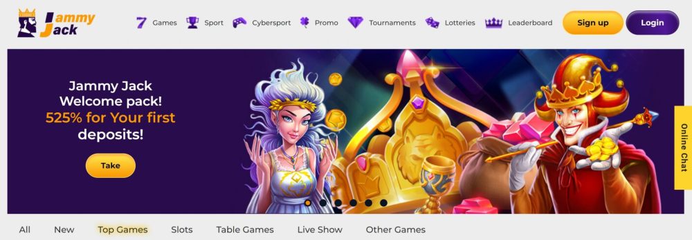 Explore the Excitement of Online Casino Jammy Jack 10